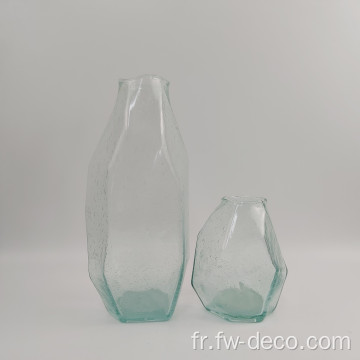 Vase en verre pour la fleur de mariage